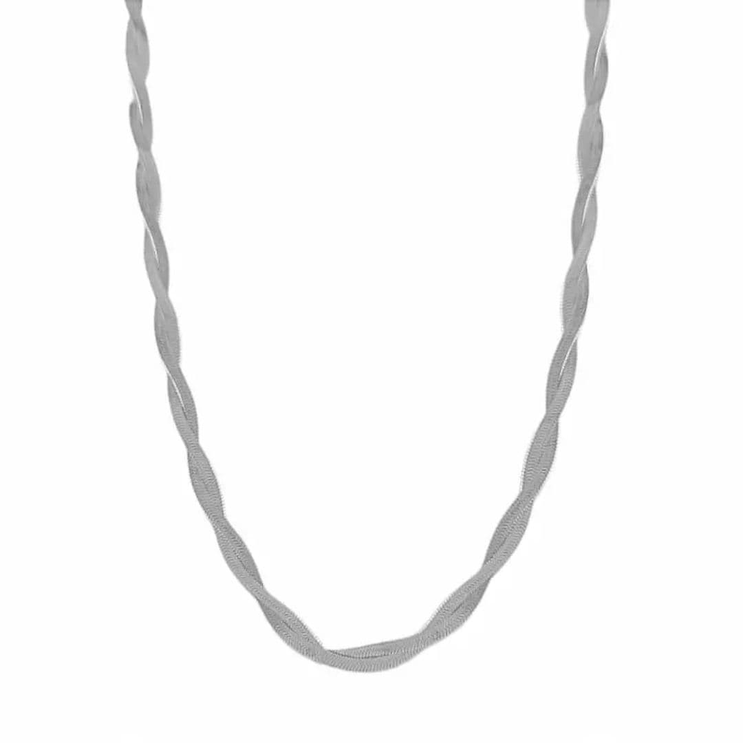 Choker Fita Trançada Fina 3.6 MM 